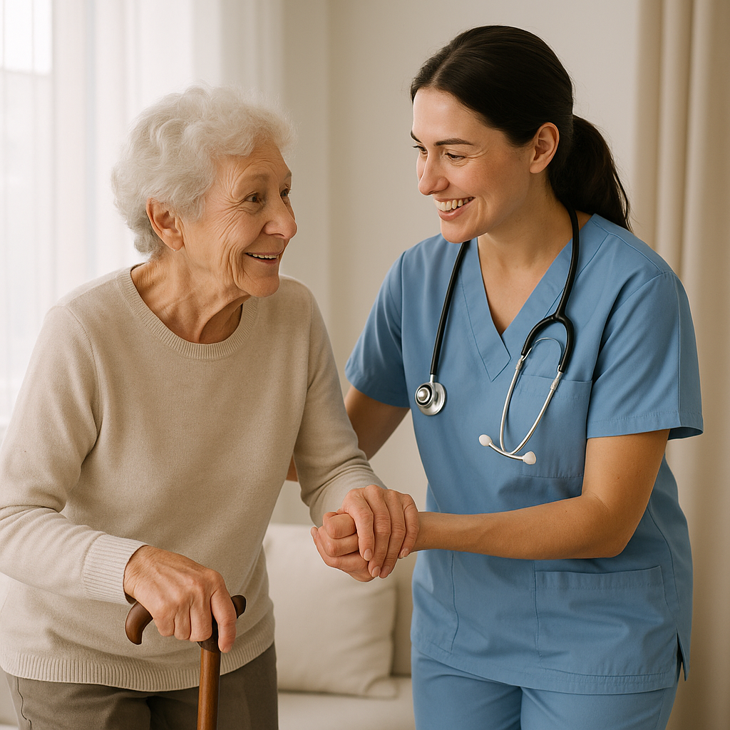 Comfortable assisted living environment